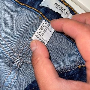 high-waisted long pants